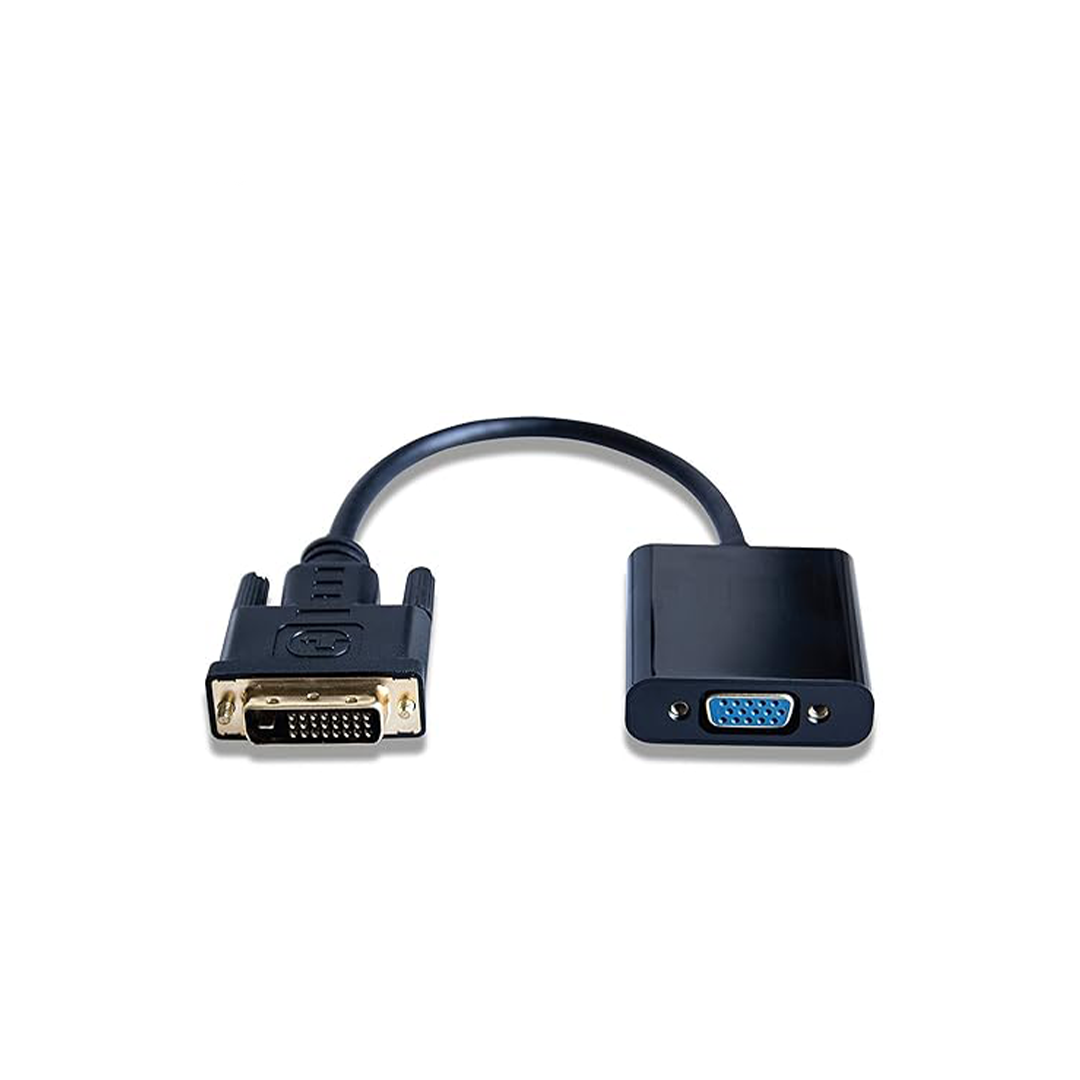 DVI-D 24+1 Male to VGA Female Adapter Converter