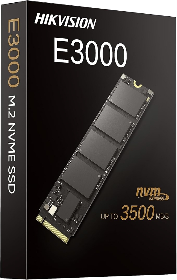 Hikvision Internal SSD M.2 512GB E3000 PCIe Gen 3x4, NVMe 3D TLC 3500/2550MB/s