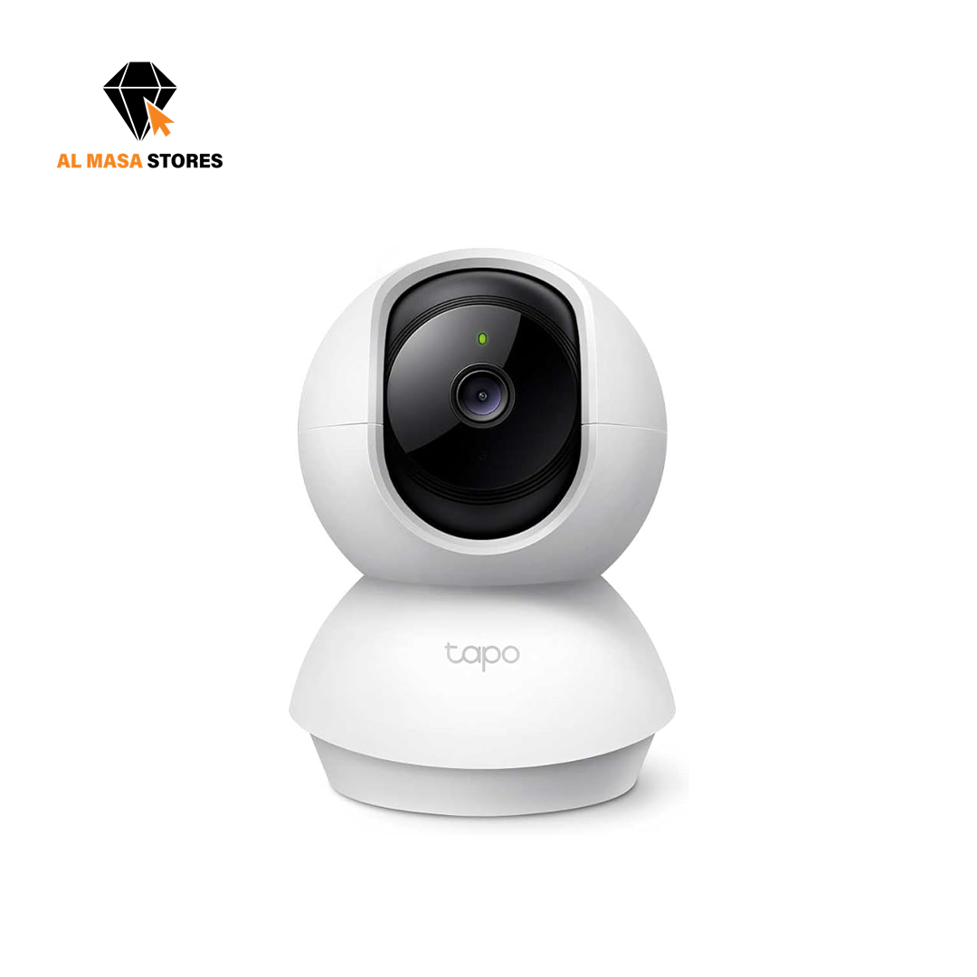 Tapo C200 360-Degree Smart Wi-Fi Pan and Tilt Camera, 1080 P - White