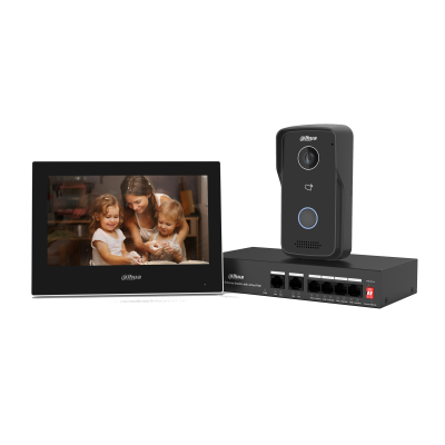 Dahua Video Intercom Indoor KIT - DHI-KTP03 (Complete System)